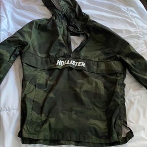 Hollister Camo Windbreaker